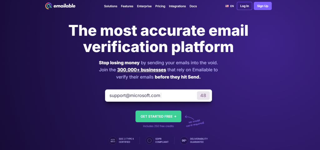 Emailable