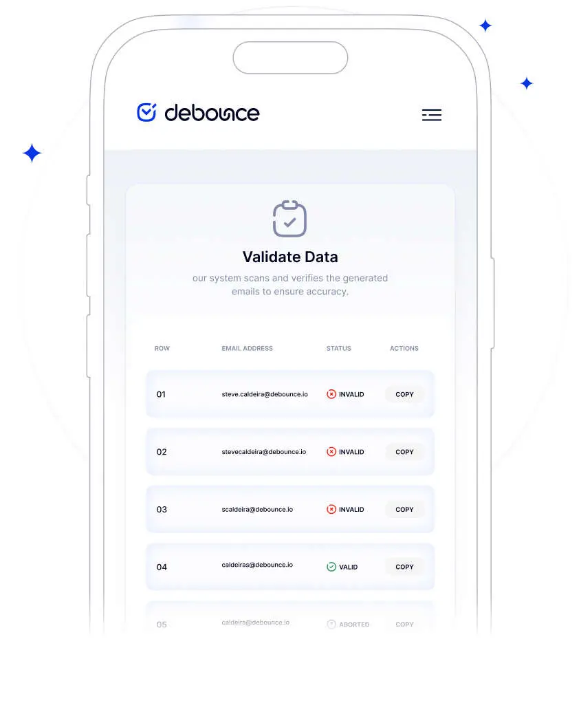 Validate Data