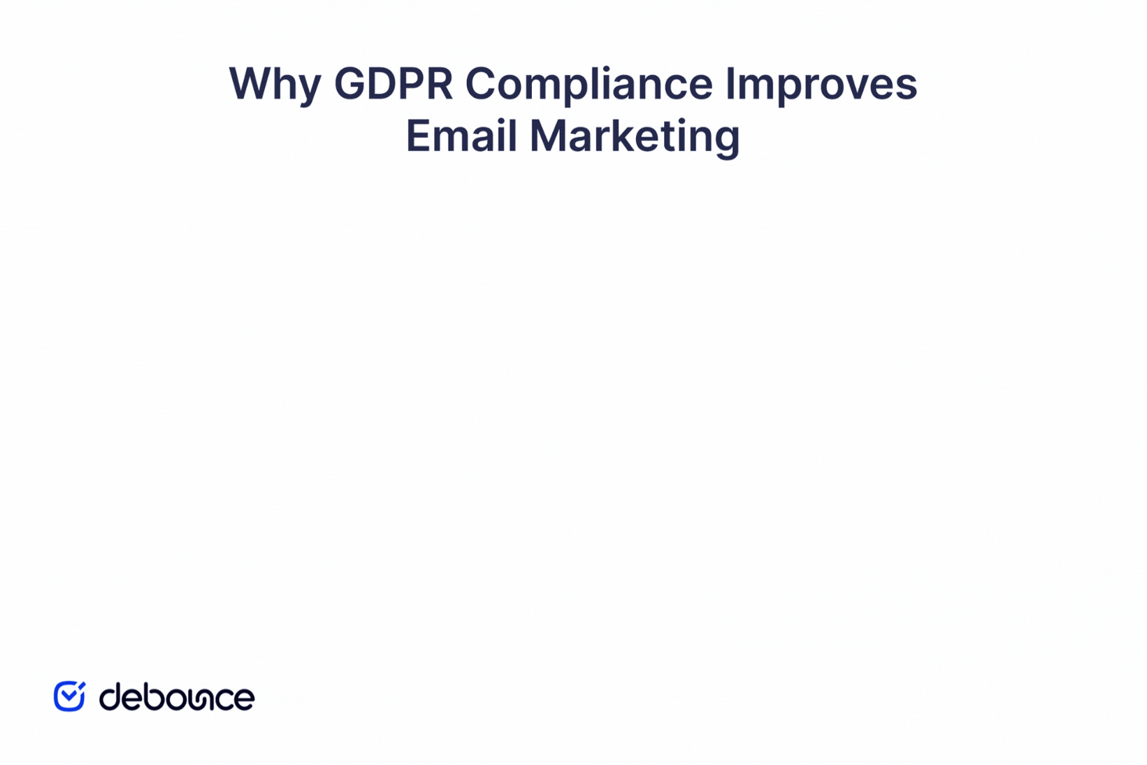 GDPR E-posta Pazarlaması