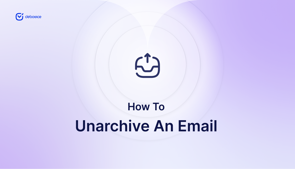How to Unarchive an Email